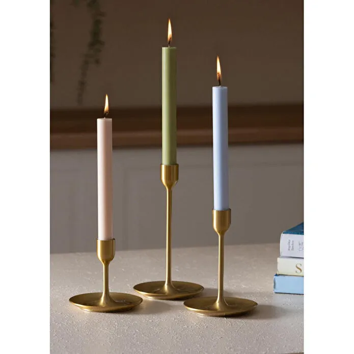 The Mia Şamdan Mumu Mavi 20 Cm