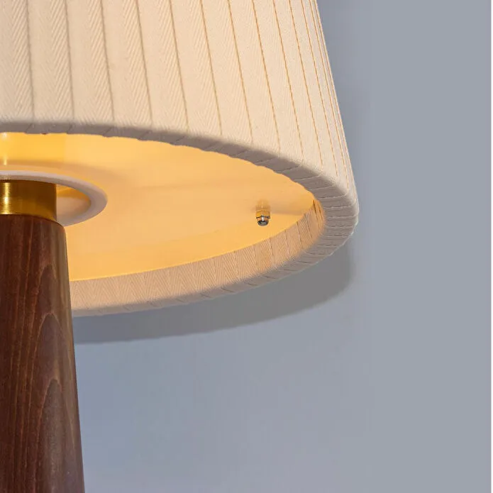 Soli Workshop Esenta Medium Ahşap Masa Lambası - Ceviz