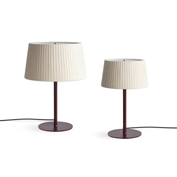 Soli Workshop Esenta Small Metal Masa Lambası - Bordo