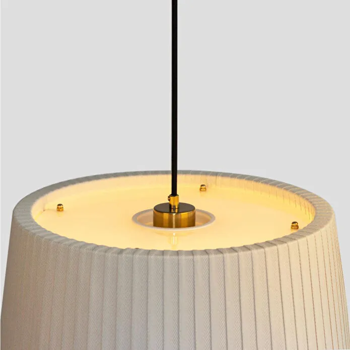 Soli Workshop Esenta Medium Kumaş Sarkıt Aydınlatma