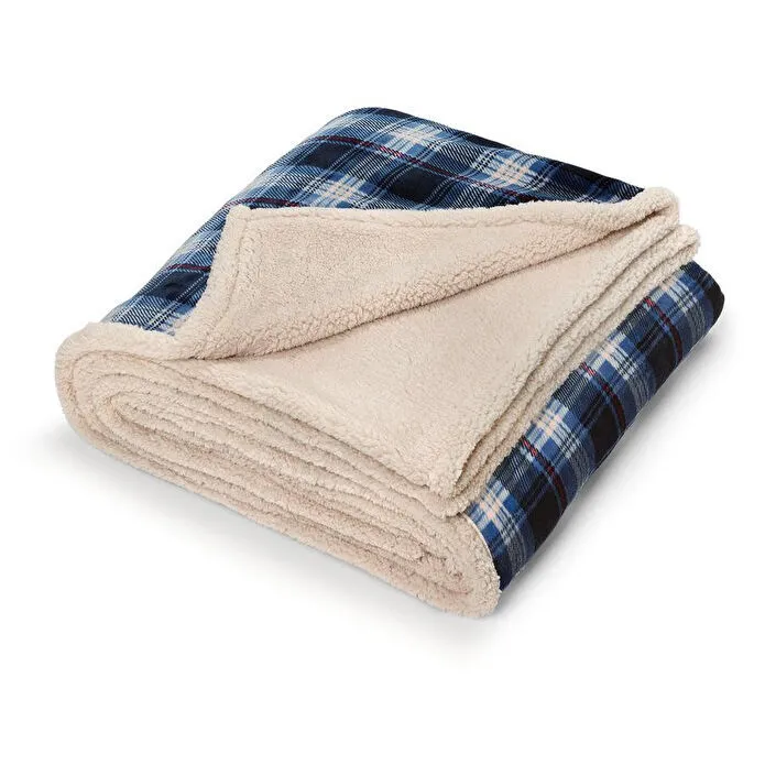 Tchibo Battaniye, Kareli, Mavi