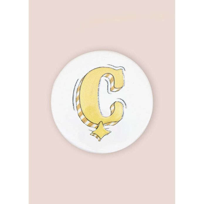 The Mia Harf Bardak Altlığı Ç