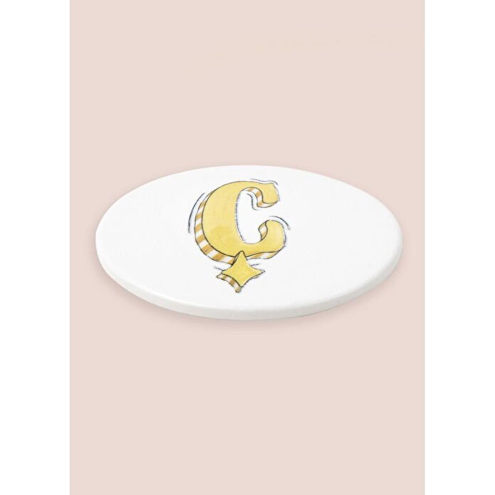 The Mia Harf Bardak Altlığı Ç