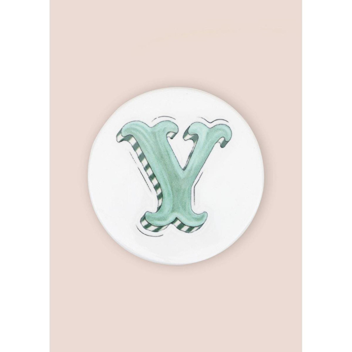 The Mia Harf Bardak Altlığı Y