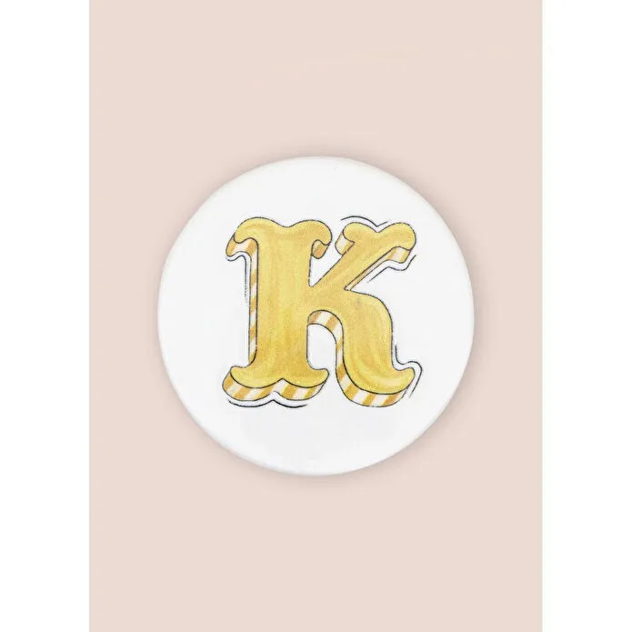 The Mia Harf Bardak Altlığı K