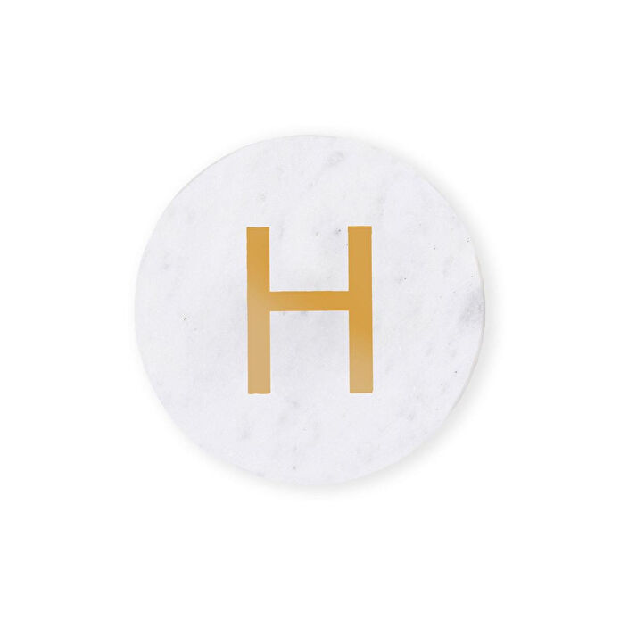 The Mia Mermer Bardak Altlığı H