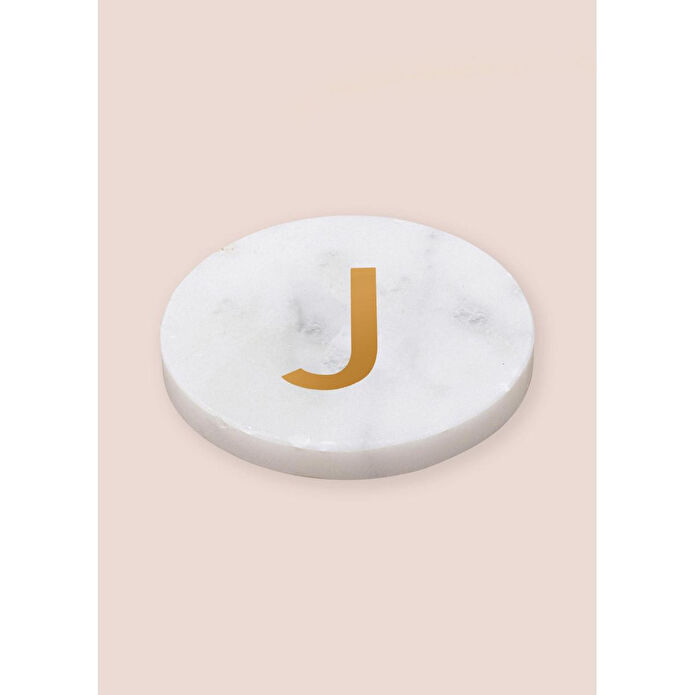 The Mia Mermer Bardak Altlığı J