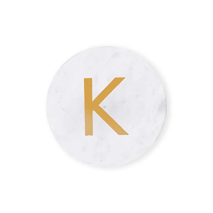The Mia Mermer Bardak Altlığı K