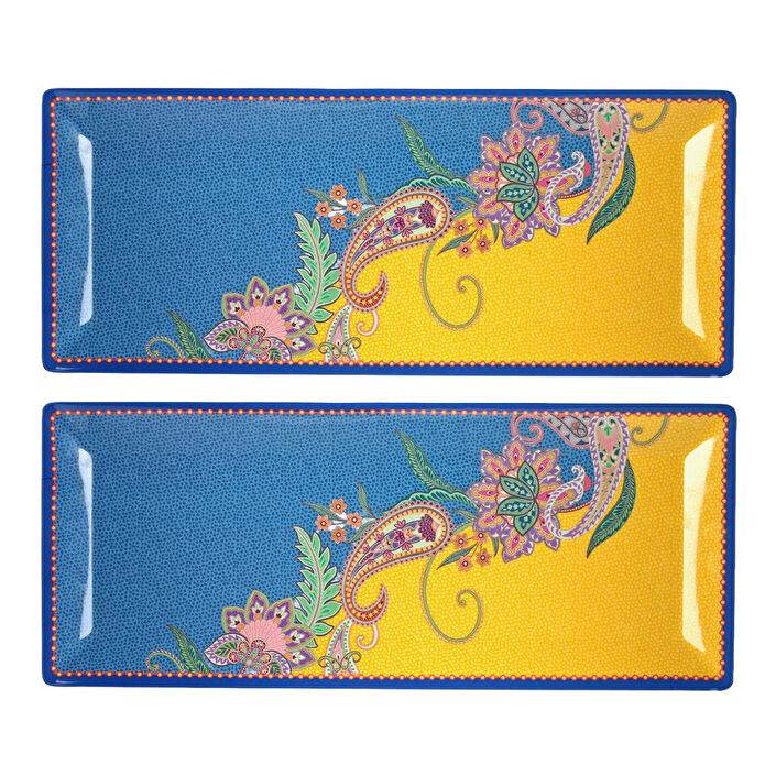 Lucky Art Paiselle Melamin 2li Baton Tabak 49cm