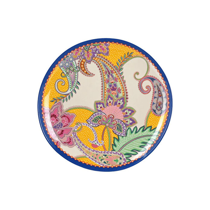 Lucky Art Paiselle Melamin 4lu Tabak Seti 22cm