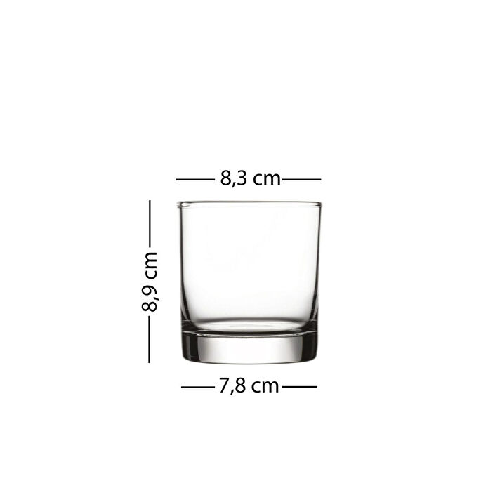 Rakle Star 4'lü Su Bardağı Seti 300 Cc
