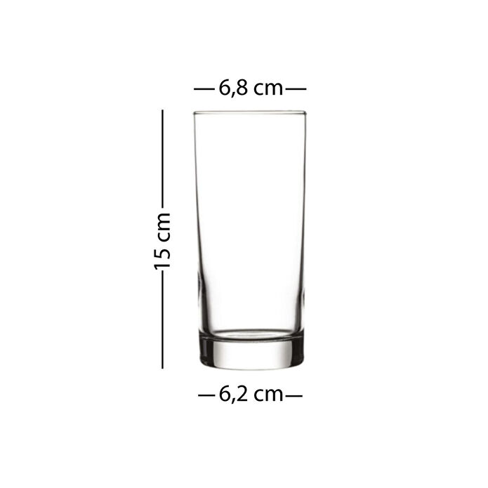 Rakle Star 4'lü Meşrubat Bardağı Seti 380 Cc