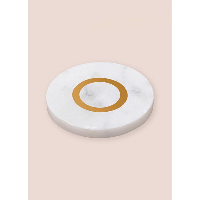 The Mia Mermer Bardak Altlığı O