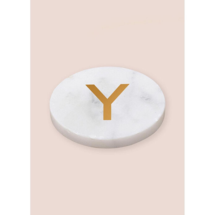 The Mia Mermer Bardak Altlığı Y