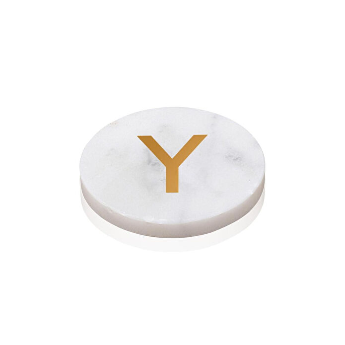 The Mia Mermer Bardak Altlığı Y