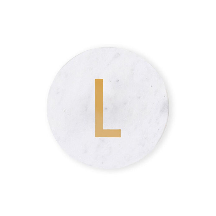 The Mia Mermer Bardak Altlığı L