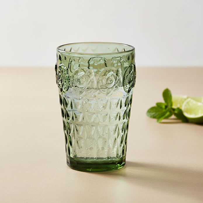 Lucky Art Florine Lucky Art 4lu Cam Mesrubat Bardagı Seti Yeşil