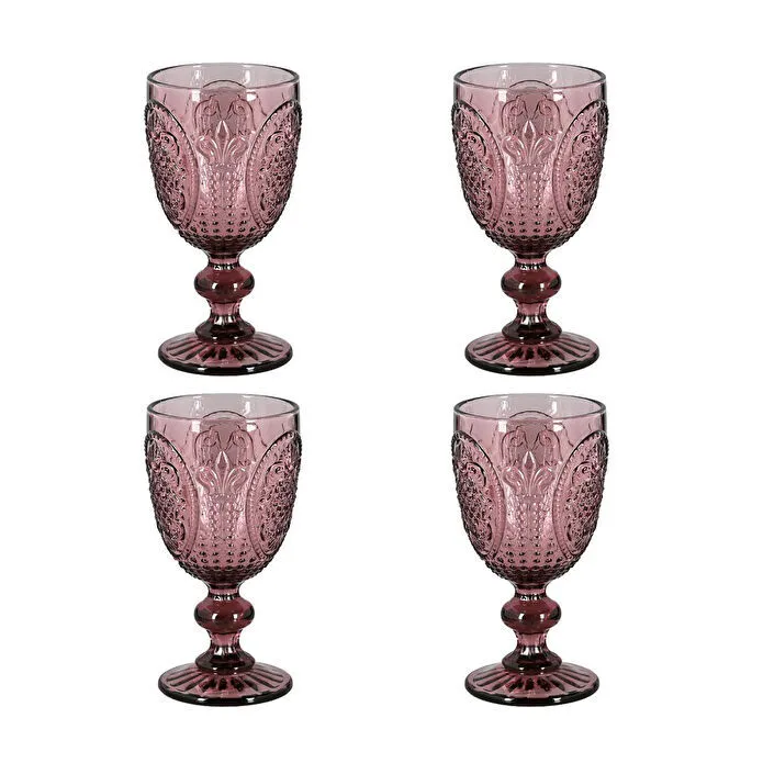 Lucky Art Velora Lucky Art 4lu Cam Kadeh Seti Mor