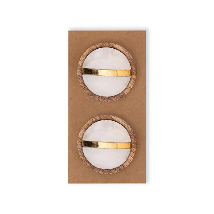 The Mia Mermer Çekmece Ve Dolap Kulbu 2li Set Klp21