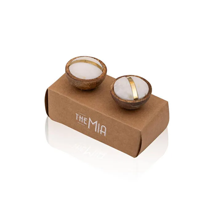 The Mia Mermer Çekmece Ve Dolap Kulbu 2li Set Klp21