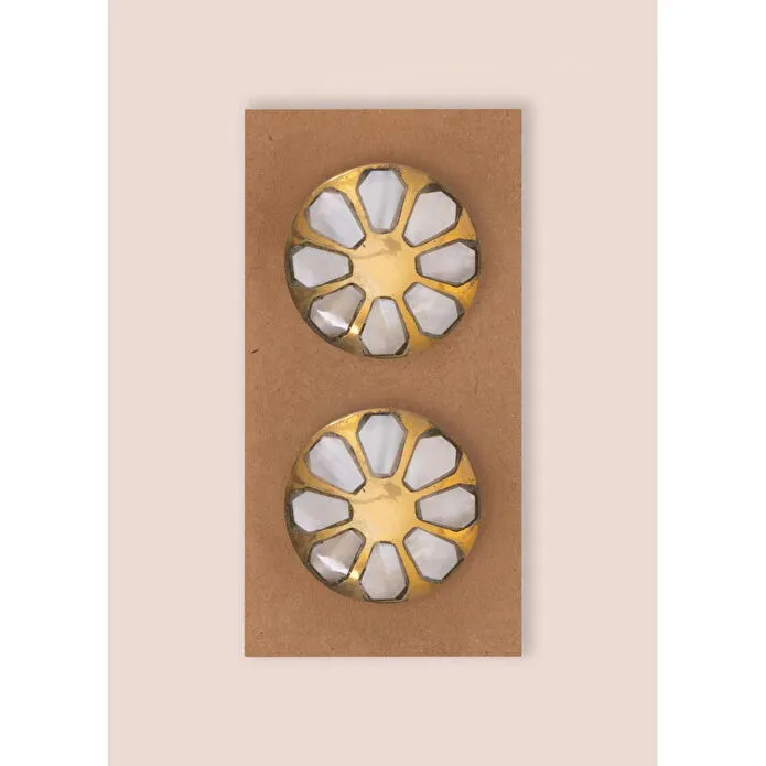 The Mia Pirinç Çekmece Ve Dolap Kulbu 2li Set Klp18