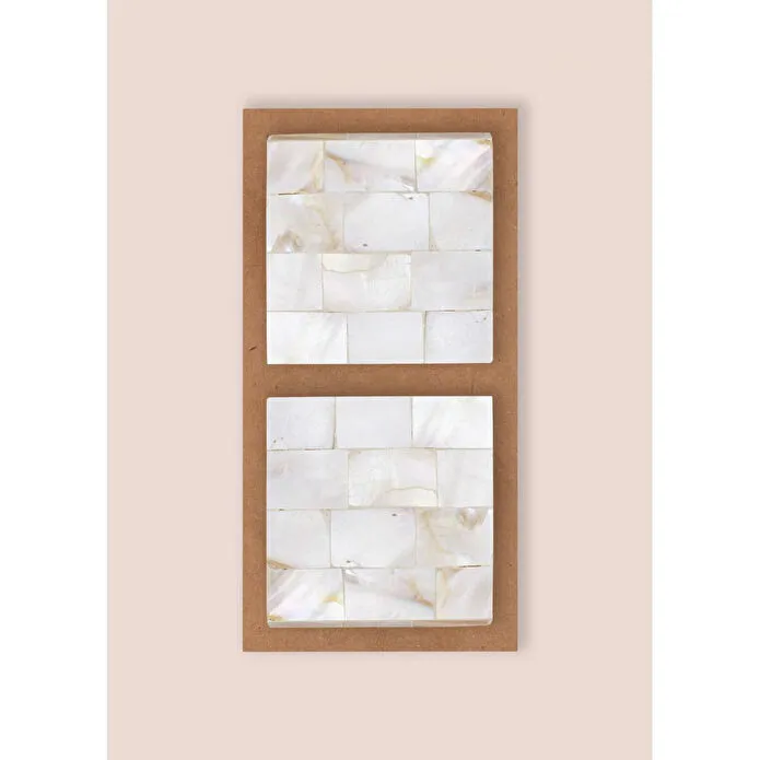 The Mia Sedef Çekmece Ve Dolap Kulbu 2li Set Klp24