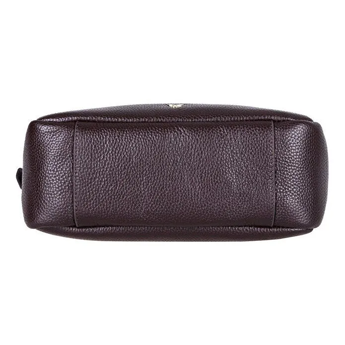 Bloominbag Ravello Cimbrone Espresso Brown Leather Shoulder Bag / Deri Omuz Çantası