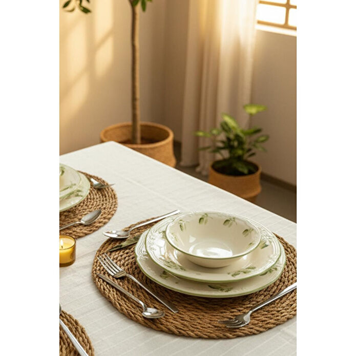 Bernardo Leaf Tifany 24 Parça Yemek Takımı