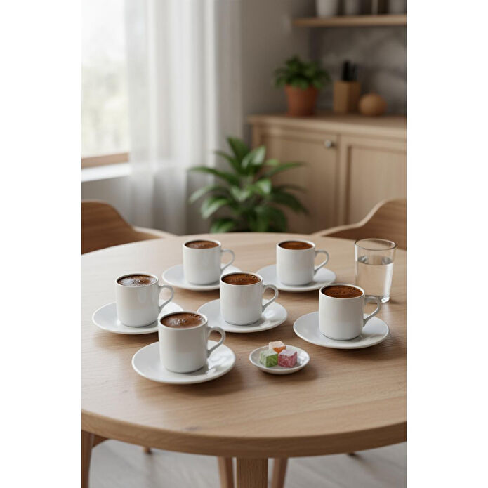 Bernardo Hermes 6 Kişilik Fincan Takımı