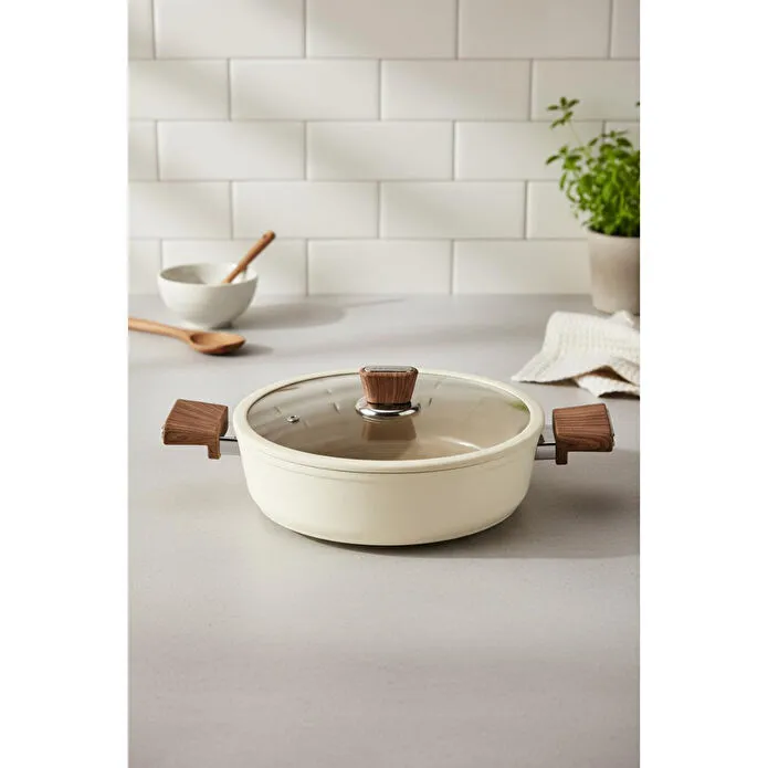 Bernardo Mayasa 7 Parça Seramik Tencere Seti Fil Dişi