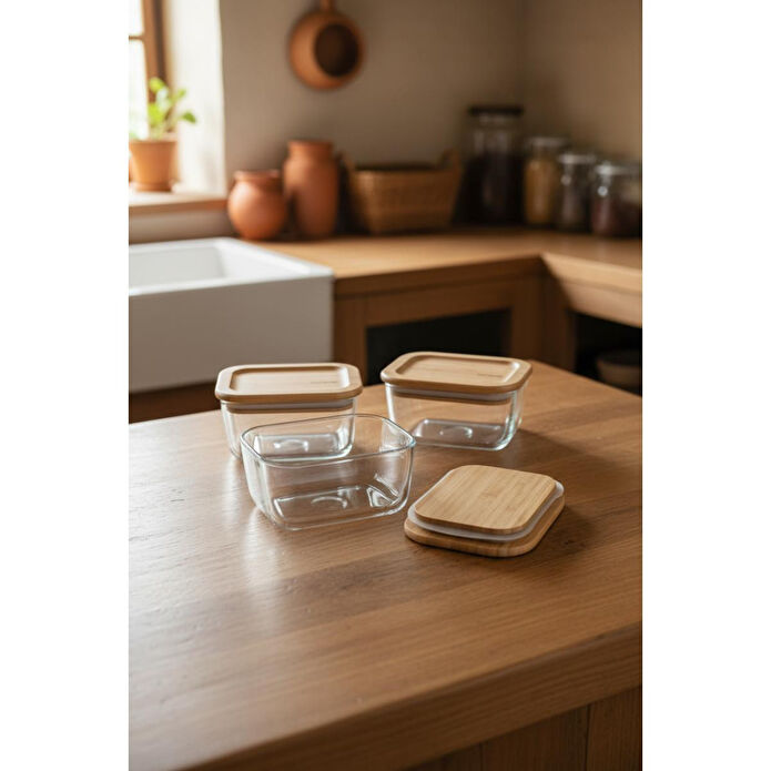 Bernardo Avenya 3'lü Saklama Seti Büyük