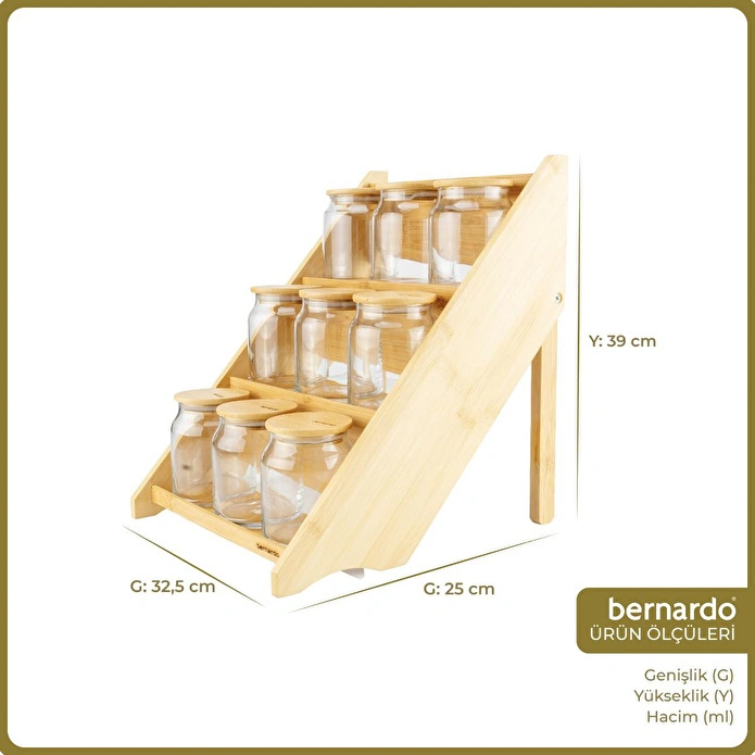 Bernardo Liora 9'lu Baharatlık Seti
