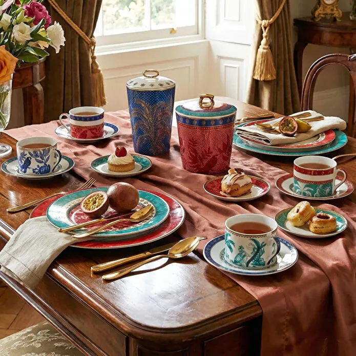 Lucky Art Palmera Bone Dilimli Kavanoz 16cm