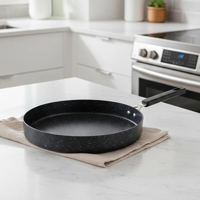 Bernardo Wave 32cm Granit Balık Tavası