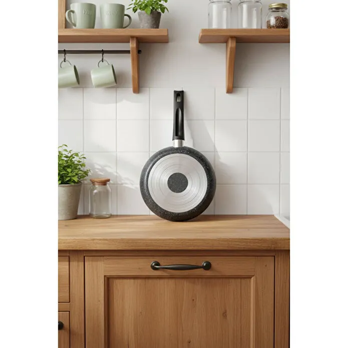 Bernardo Athelas 3 Parça Tava Ve Sahan Seti Gri