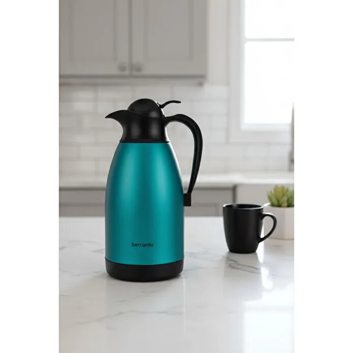 Bernardo Grandio Çelik Termos Turkuaz 2 Litre