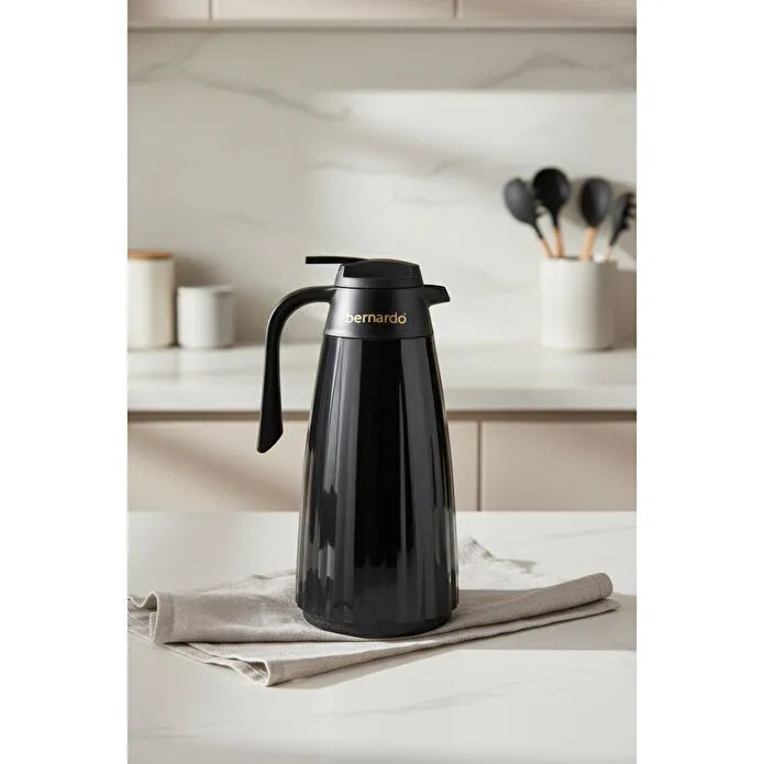 Bernardo Velana Cam Termos Siyah 1.5 Litre