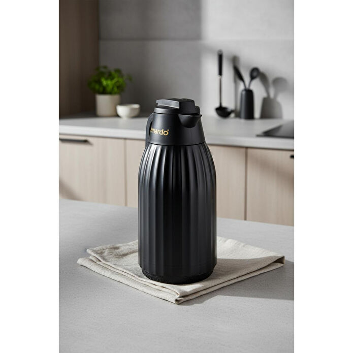 Bernardo Silva Cam Termos Siyah 1.5 Litre