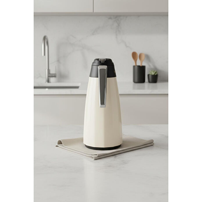Bernardo Lustra Cam Termos Krem 1.5 Litre