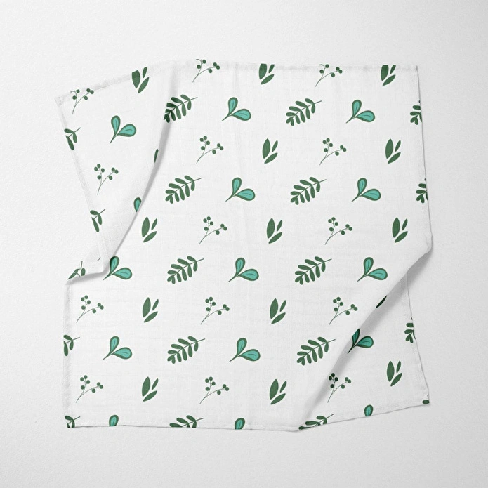 Itsy Bitsy Kids Petit Fleur Garden , Müslin Bebek Örtüsü , 100x100 Cm