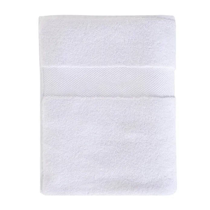 Mudo Home Classy Banyo Havlusu Beyaz 90x150 Cm