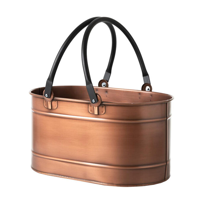 Mudo Home Antique Bakir Odun Kovasi 48 Cm