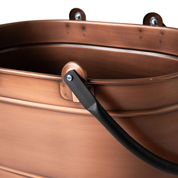 Mudo Home Antique Bakir Odun Kovasi 48 Cm