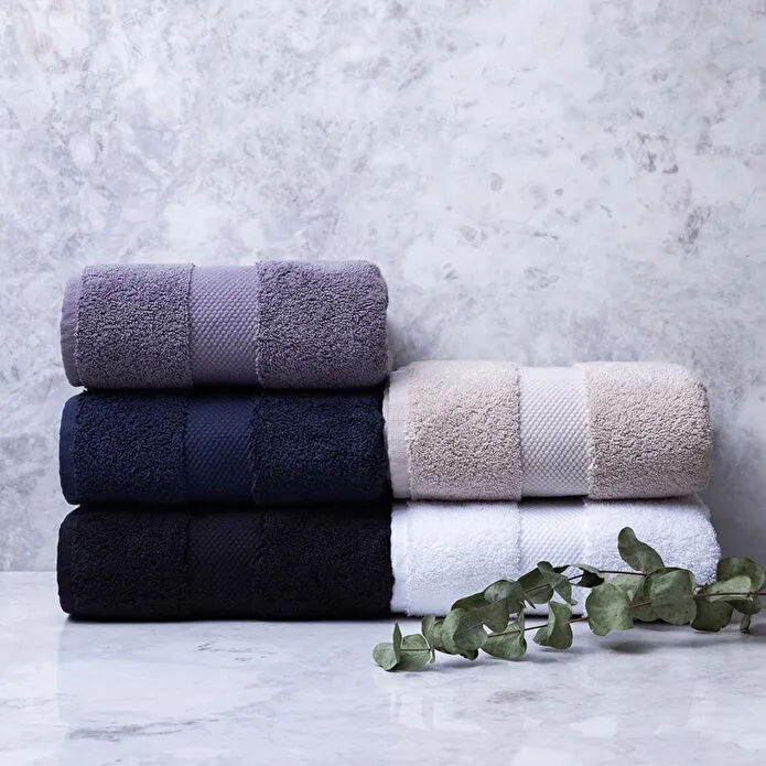 Mudo Home Classy Banyo Havlusu Gri̇ 90x150 Cm