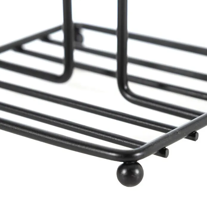 Mudo Home Black Metal Kağit Havluluk