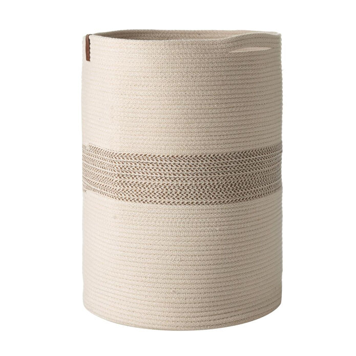 Mudo Home Venus Çamaşir Sepeti̇ Bej Ekru 35x35x45