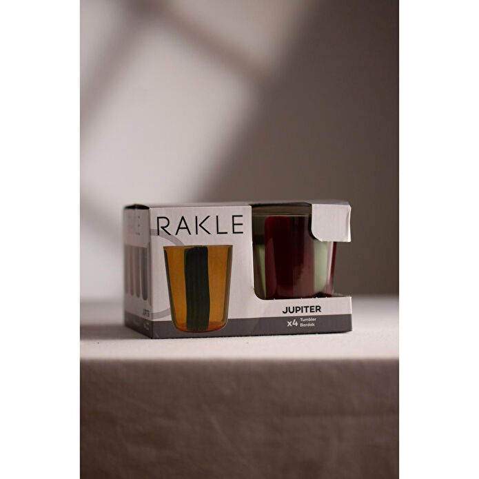 Rakle Jüpiter 4'lü Su Bardağı Seti 315 Cc