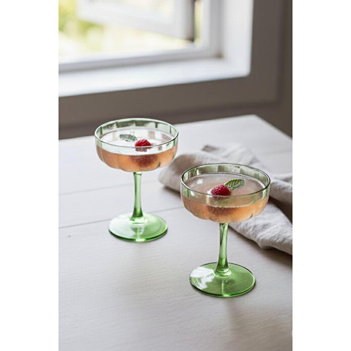 Rakle Botanical 2'li Cup Dondurmalık Seti Yeşil 210 Cc