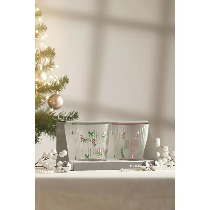 Rakle Winter Candy Optik 2'li Kupa Seti 360 Cc