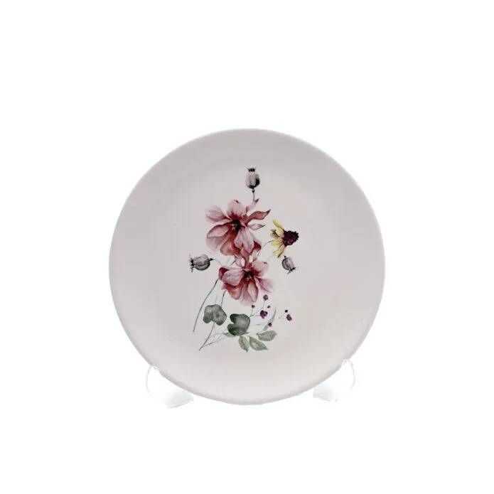 Rakle Darrel Seramik 4'lü Pasta Tabağı Seti 19 Cm